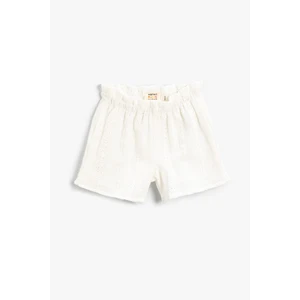 Koton Basic Textured Shorts Cotton