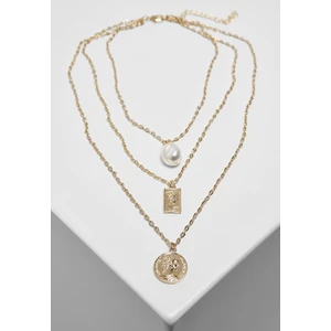 Pearl Basic Necklace - Gold Colors