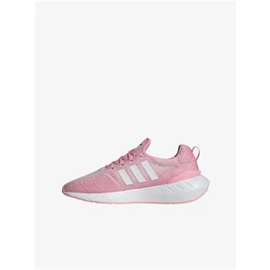 Růžové dámské boty adidas Originals Swift Run 22 - Dámské