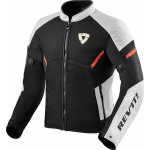 Rev'it! Jacket GT-R Air 3 White/Neon Red M Textiljacke