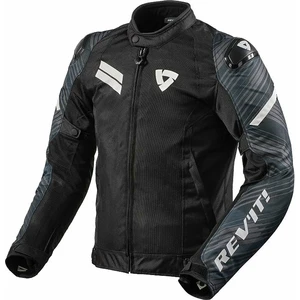 Rev'it! Jacket Apex Air H2O Black/White S Giacca in tessuto