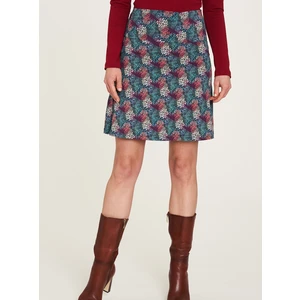 Blue Patterned Skirt Tranquillo - Women