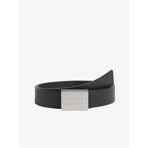 Black Men's Leather Belt Calvin Klein - Men's