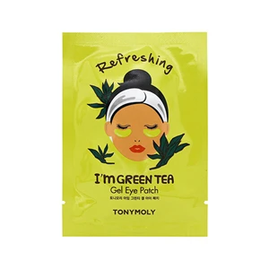 Tony Moly Osvěžující gelové polštářky pod oči I`m Green Tea (Refreshing Gel Eye Patch) 21 ml