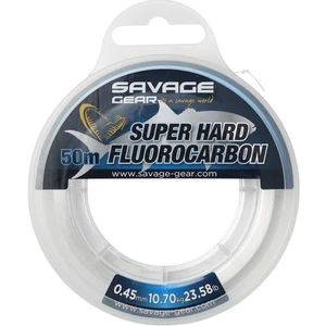 Savage Gear Super Hard Fluorocarbon Číra 0,68 mm 22,40 kg 50 m