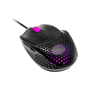 Myš Cooler Master MM720, matná (MM-720-KKOL1) čierna herní myš • 2zónové podsvícení RGB • optický senzor PixArt PMW3389 s rozlišením 400–16 000 DPI •