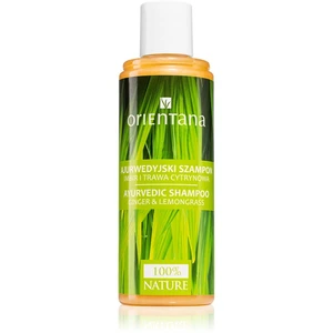 Orientana Ayurvedic Hair Shampoo Ginger & Lemongrass osvěžující šampon 210 ml