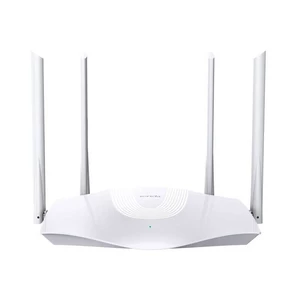 Router Tenda TX3 + ZDARMA sledování TV na 3 měsíce (TX3) biely router • Wi-Fi 6 • podpora gigabitového Ethernetu • zabudovaný posilňovač signálu • 4-j