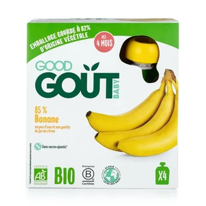 4x GOOD GOUT BIO Banán 85 g