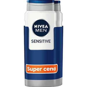Nivea Sprchový gel pro muže Men Sensitive 2 x 500 ml