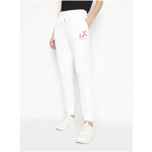 White Women's Sweatpants Armani Exchange - Women