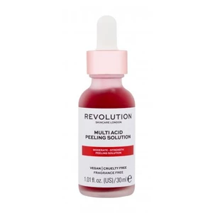 Revolution Skincare AHA + BHA Moderate Multi Acid Peeling Solution jemné pleťové sérum s peelingovým efektem 30 ml
