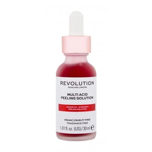 Revolution Skincare AHA + BHA Moderate Multi Acid Peeling Solution jemné pleťové sérum s peelingovým efektom 30 ml