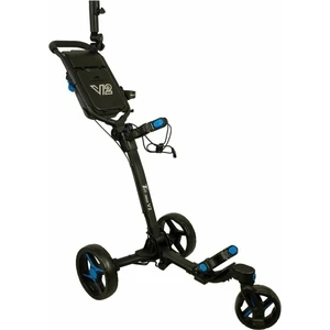 Axglo Tri-360 V2 3-Wheel SET Black/Blue Trolley manuale golf