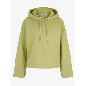 Light Green Women's Sweatshirt Tom Tailor Denim - Women