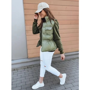 Women's vest LOPEZ green Dstreet TY2282z