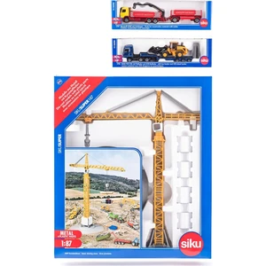 SIKU Super - set 3 stavebních strojů A, 1:87