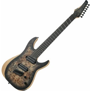 Schecter Reaper-7 Multiscale Charcoal Burst