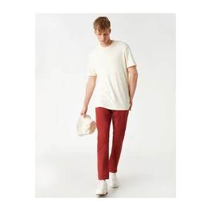 Koton Straight Cut Basic Trousers