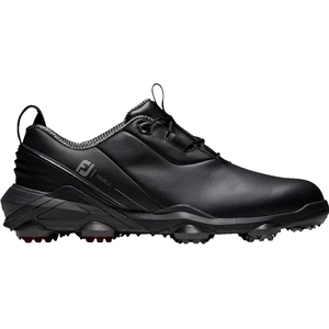 Footjoy Tour Alpha Mens Golf Shoes Black/Charcoal/Red 46