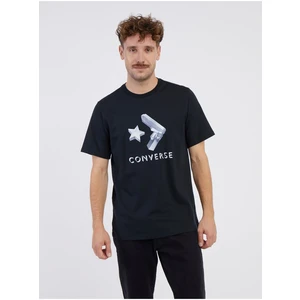 Black Men's T-Shirt Converse - Men