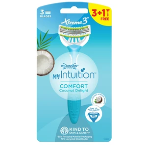 Wilkinson Sword Xtreme 3 Comfort Coconut Delight jednorázová holítka s kokosem 4 ks