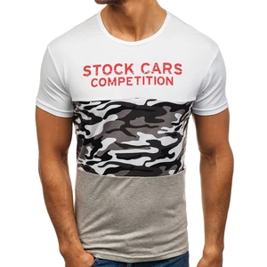 Stylish men's T-shirt SS288 - white,