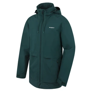 Men's hardshell coat HUSKY Nevr M dk. putting green