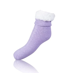 BELLINDA Dámske extra teplé ponožky 38-39 fialové 1 kus