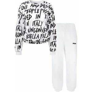 Fila FPW4100 Woman Pyjamas White L Fitness Unterwäsche