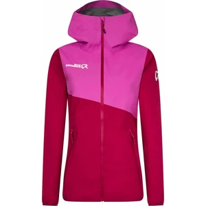 Rock Experience Great Roof Hoodie Woman Jacket Cherries Jubilee/Super Pink M Outdorová bunda