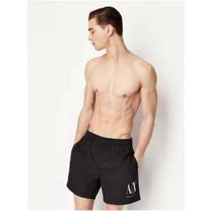 Black Mens Swimwear Armani Exchange - Men