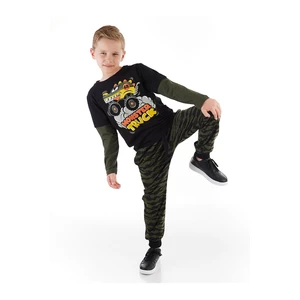 Mushi Truck Camouflage Boys T-shirt Trousers Suit