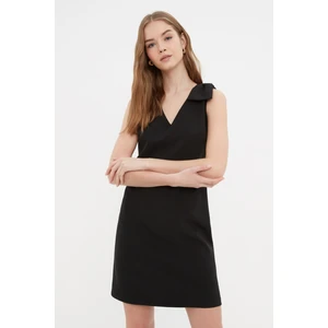 Trendyol Black V-Neck Dress