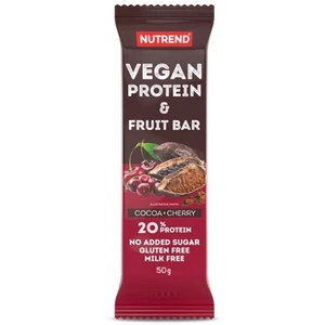 Nutrend Vegan Protein Fruit Bar 50 g variant: lieskový oriešok - datle