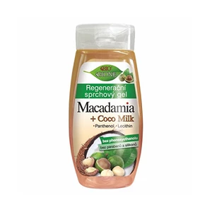 Bione Cosmetics Regenerační sprchový gel Macadamia + Coco Milk 260 ml