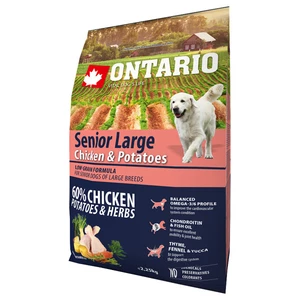 ONTARIO dog SENIOR LARGE chicken - 2.25kg