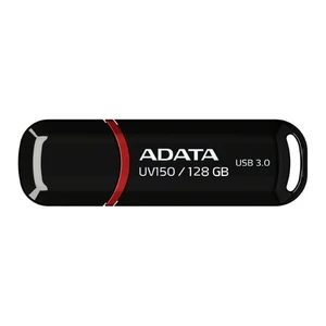 USB kľúč A-DATA UV150, 128GB, USB 3.1 - rýchlosť 90/40MB/s (AUV150-128G-RBK)