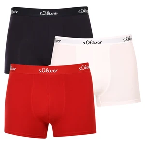 3PACK men's boxers S.Oliver multicolor