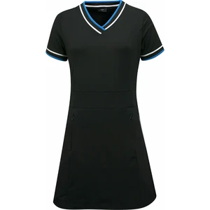 Callaway V-Neck Colorblock Dress Caviar L