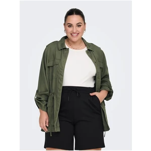 Khaki womens lightweight jacket ONLY CARMAKOMA Kenya - Women