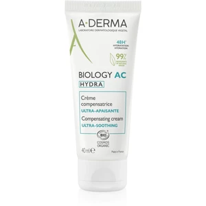 A-Derma Biology hydratační a zklidňující krém s 48hodinovým účinkem 40 ml