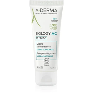 A-Derma Biology hydratační a zklidňující krém s 48hodinovým účinkem 40 ml