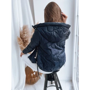 FLUFFY Women's Jacket Dark Blue Dstreet