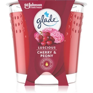 GLADE Luscious Cherry & Peony vonná sviečka Luscious Cherry & Peony 129 g