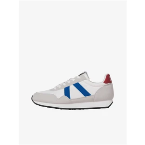 Light Grey Men's Suede Sneakers - Men