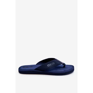 Men's Foam Flops Big Star LL174617 navy blue