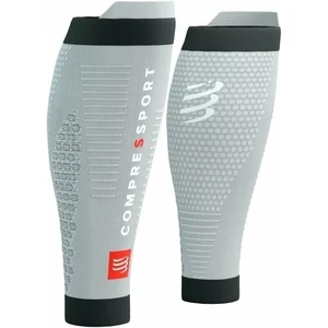 Compressport R2 3.0 Grey Melange/Black T2 Couvre-mollets pour les coureurs