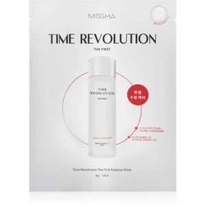 Missha Time Revolution The First Treatment Essence intenzivní hydrogelová maska pro obnovu kožní bariéry 30 g