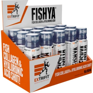 Extrifit Fishya Shot tekutý kolagén príchuť Elderberry 15x90 ml